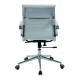 Aura Medium Back Leather Chair